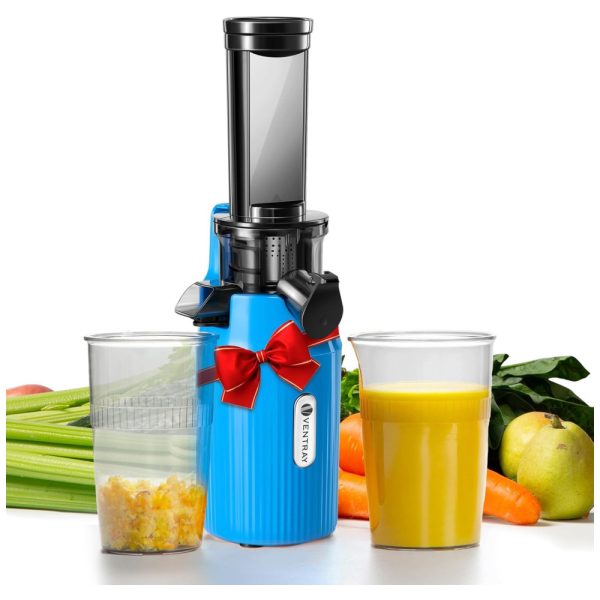 ectqqh29zwfc0b_0 jpg - Centrifuga de Frutas com Baixa Velocidade de 60 RPM e Fácil de Limpar, 110V 100W, Ventray, Azul