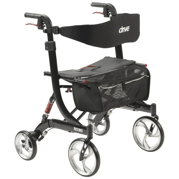 ectqqqgycv170b_0 jpg - Andador para Idosos e Adultos com Assento, até 200 Quilos, Drive Medical 10266HD, Preto