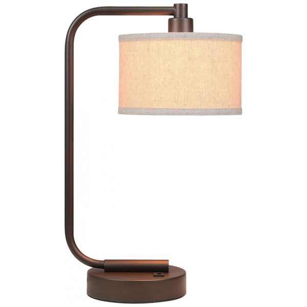 ectqqttp6sw70b_0 jpg - Luminária de Mesa Clássico em Metal, XINBEI LIGHTING XB TL1226 DB, Dourado