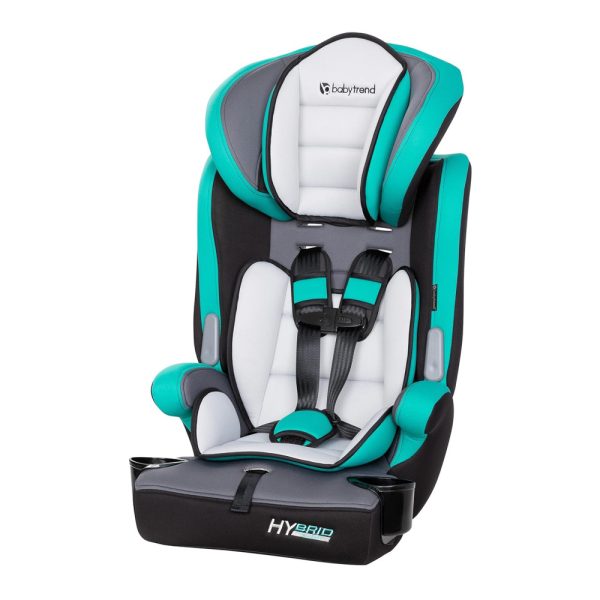 ectqr6s2ltyb0b_0 jpg - Cadeira de Carro Baby Trend Hybrid 3 em 1 Booster, Teal Hoboken. Converte se em Assento de Elevação com Encosto ou Sem.