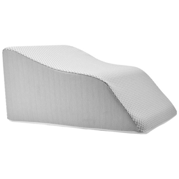 ectqr6tz34k70b_0-2 jpg - Almofada de Apoio Elevatória para Pernas em Cunha, Pequena, Cinza Mesclado, Conforto e Suporte Ortopédico, Lounge Doctor, Cinza