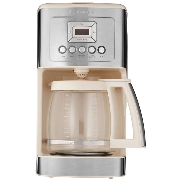 ectqrf1nr1k80b_0 jpg - Cuisinart Cafeteira programável DCC 3200, Jarra de Vidro, 14 xícaras, Creme 110V