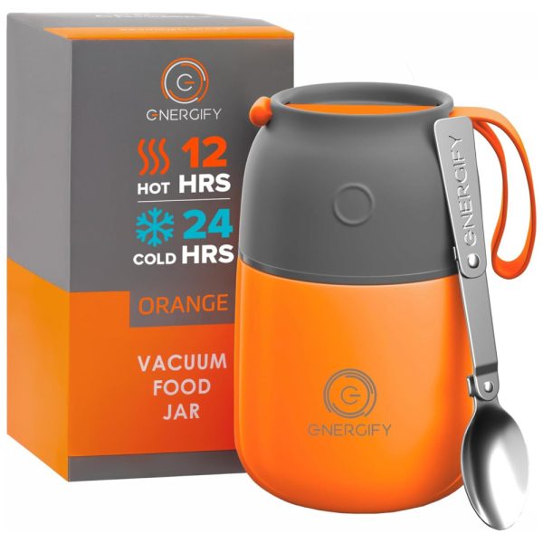 ectqrjksexm10b_0 jpg - Frasco Térmico 500mL em Aço Inoxidável com Colher, ENERGIFY, Verde
