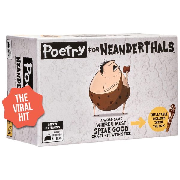 ectqrldqtd980b_0-1 jpg - Jogo de Cartas para Adultos Poesia para Neandertais, Ajude a Equipe a Adivinhar a Palavra no Cartão, Pegue, Use Apenas um Som, para 6 Jogadores, Exploding Kittens