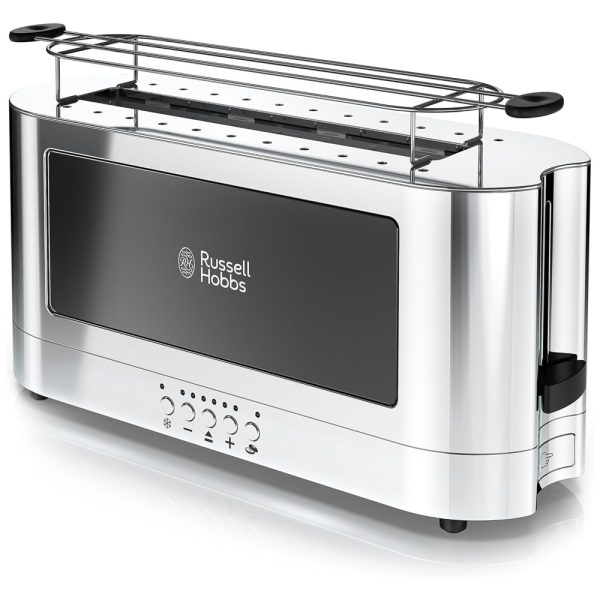 ectqrqsgcy470b_0 jpg - Torradeira de 2 Fatias com 6 Níveis de Tostagem, 1200W, 110v, RUSSELL HOBBS TRL9300BKR, Preto