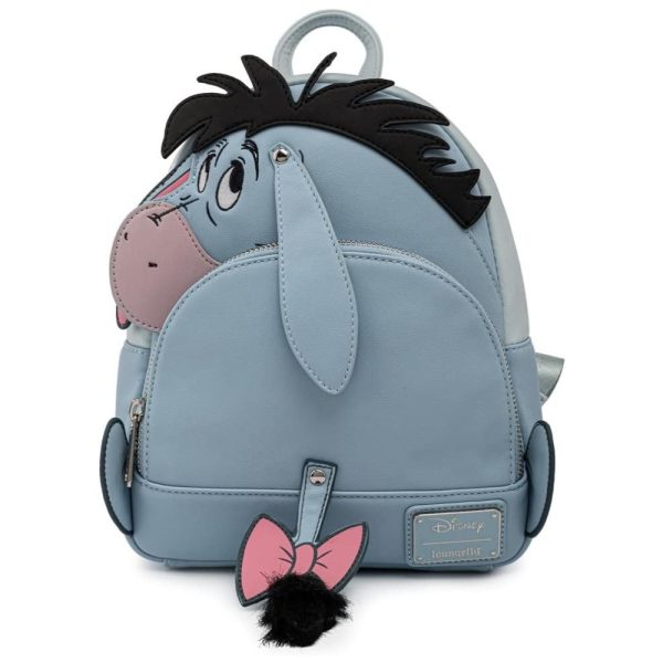 ectqrxmbqn190b_0 jpg - Mochila Escolar Infantil Loungefly Disney Burrinho Ló para Crianças a Partir de 6 Anos, Azul