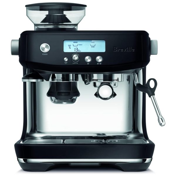 ectqry8pncz80b_0 jpg - Cafeteira Elétrica Programável Barista Pro Expresso Automática com Visor LCD 1680W, 110v, BREVILLE BES878BTR1BUS1, Preto