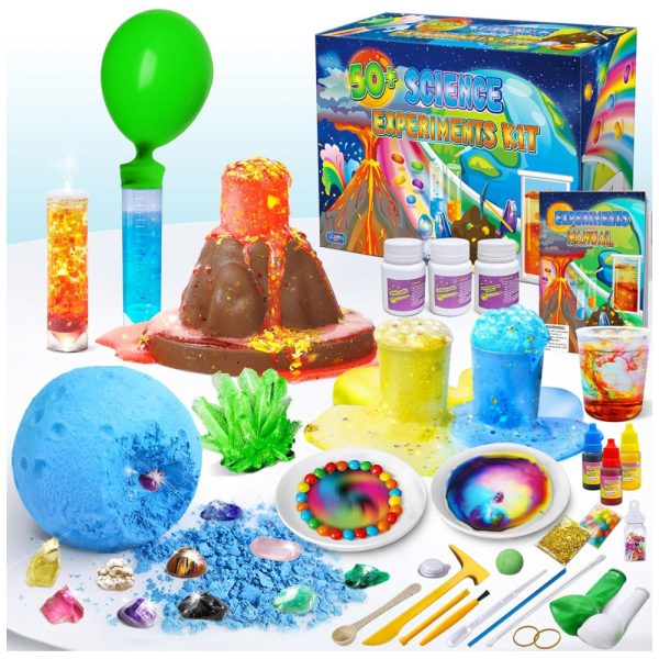 ectqs8zd88bb0b_0 jpg - Kit de 50 experimentos de ciências para crianças de 4 a 12 anos Atividades STEM educacionais com o UNGLINGA.