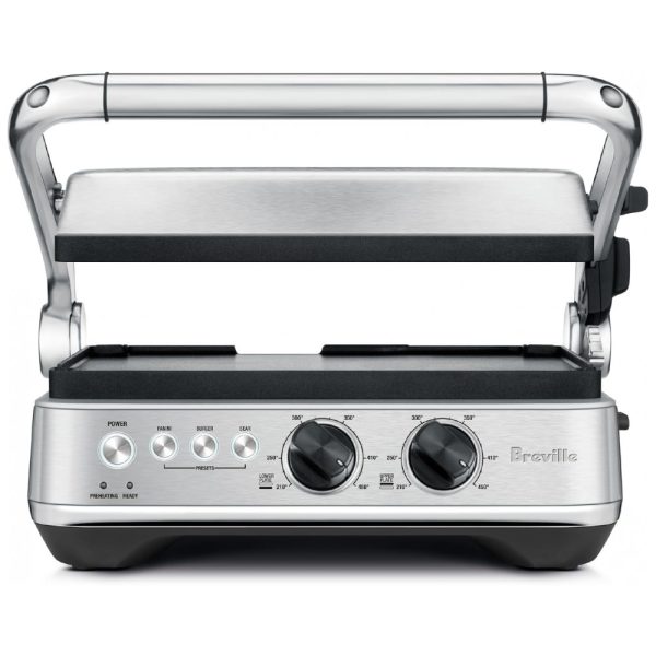 ectqscmk5pd80b_0 jpg - Sanduicheira Grill Antiaderente Breville BGR700BSS Aço Inoxidável, 1800W 110V Prata