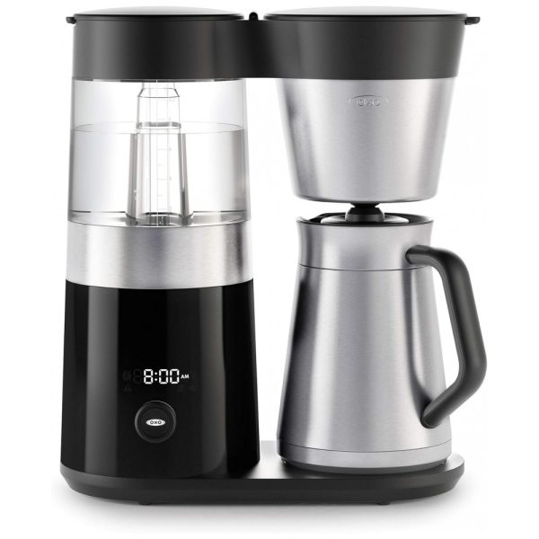 ectqu8kkyey00b_0 jpg - Cafeteira Elétrica Programável 2.1L em Aço Inoxidável com Painel Digital, 110v, OXO 8710100, Preto