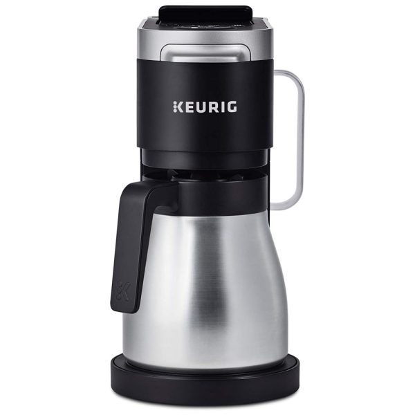 ectqv2kfspz70b_0 jpg - Máquina de Café Expresso com Cápsula de Dose única e Jarra Térmica, 110V 1500W, Keurig K Duo Plus, Prata