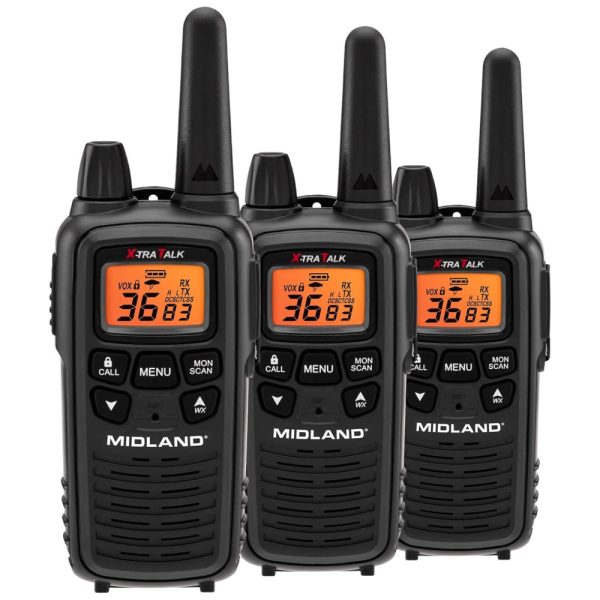 ectqvqbyd5470b_0 jpg - Rádio Comunicador Walkie Talkie Midland LXT633VP3 com 36 Canais FRS, Rádio Bidirecional, Tecnologia de Varredura, 121 Códigos