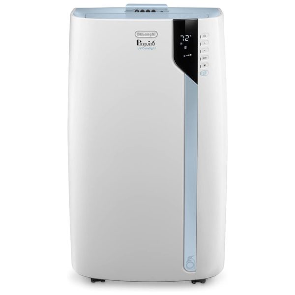 ectqvtz4kgx80b_0 jpg - Ar Condicionado Portátil Penguino, Desumificador e Ventilador, 14000BTU, Área 65 m2, DELONGHI PACEX390UVcare 6AL WH, Branco