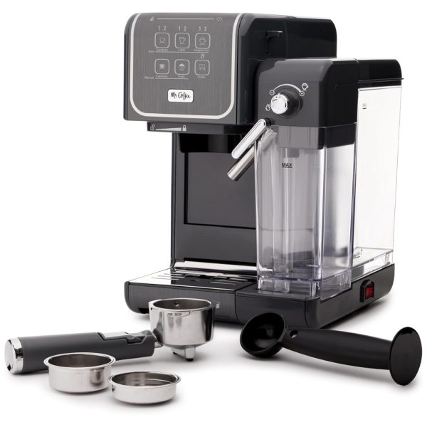 ectqw18pz5r90b_0 jpg - Máquina de Café Expresso Mr. Coffee com Espumador de Leite, 110V Cinza