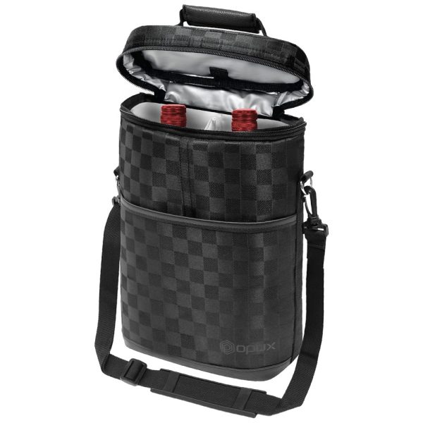 ectqw7k8jc470b_0-3 jpg - Bolsa Térmica Para Transporte de Vinhos até 2 Garrafas, OPUX, Preto
