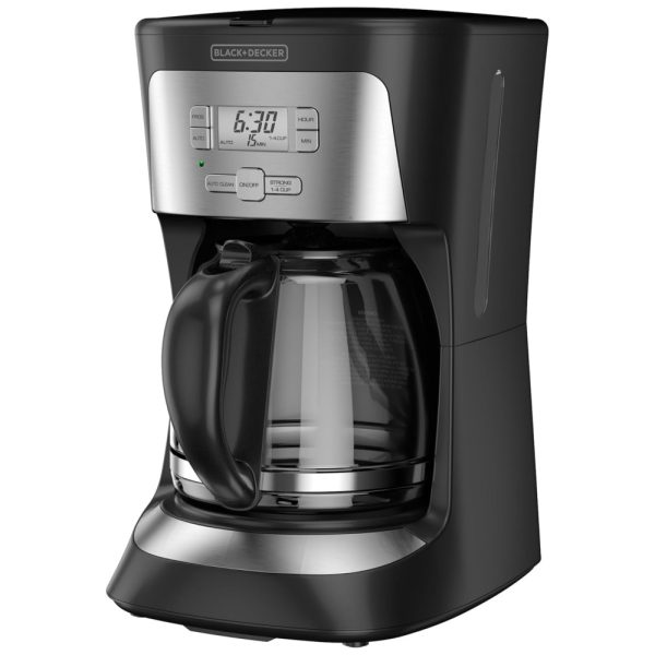 ectqwex1sy800b_0 jpg - Máquina de Café Cafeteira Programável Black Decker 12 Xícaras, Função Auto Desligamento, Jarra de Vidro, Preta 1,8 L, 1000 W