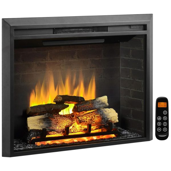 ectqwgvkqg390b_0 jpg - Lareira Elétrica de Embutir A66x88L com Controle Remoto, 1500W, 110v, LEGEND FLAME EF264, Preto