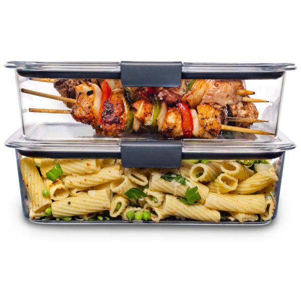 ectqwhctx3x70b_0-1 jpg - Potes Herméticos para Alimentos, 2.3L Retangular, 2 Unidades, RUBBERMAID 2108407, Cinza escuro
