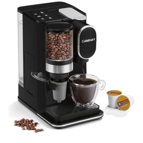 ectqx2flfdh90b_0 jpg - Cafeteira Elétrica 2 Expresso com Moedor Instantaneo e Reservatório 1.4L, 110v, CUISINART DGB 2, Preto