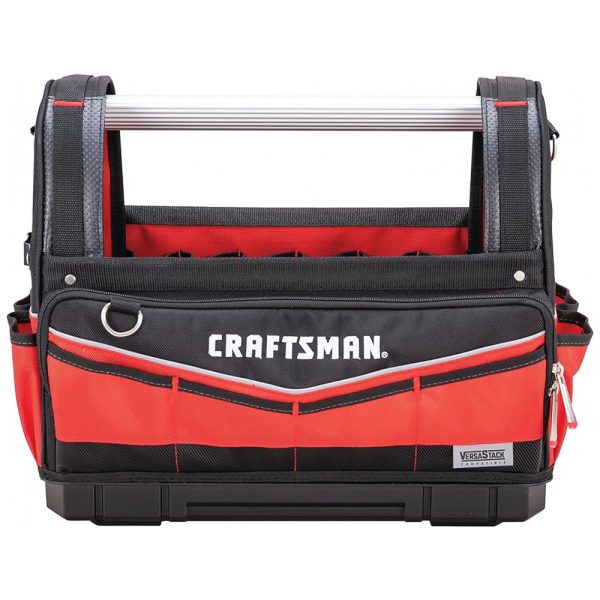 ectqxc49pp290b_0 jpg - Bolsa de Ferramentas Organizadora com 32 Compartimentos, CRAFTSMAN CMST17621, Vermelho