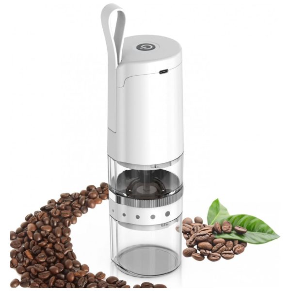 ectqxclt6t4b0b_0 jpg - Moedor de Café Elétrico Portátil TastLi 5 Níveis de Moagem, 150W Branco