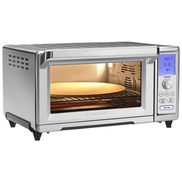 ectqxjswa0m10b_0 jpg - Forno Multifuncional de Convecção, Aço Inox, 110v, CUISINART TOB 260N1, Prateado