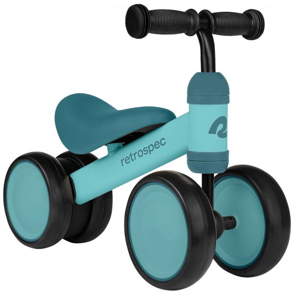 ectqxkl8qy490b_0 jpg - Bicicleta sem Pedal Infantil com 4 Rodas para Crianças de 1 a 4 Anos, RETROSPEC 4500, Azul