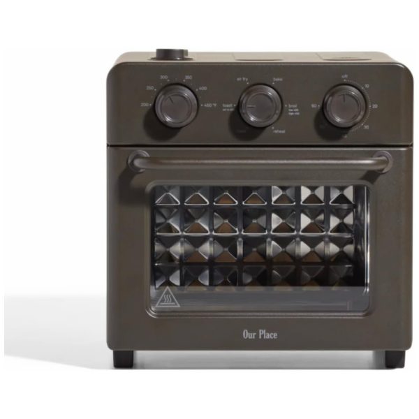 ectqxqwgktlc0b_0 jpg - Forno Elétrico 6 em 1, 12L com Infusão de Vapor e Controle de Temperatura, 110V 1400W, Our Place, Marrom