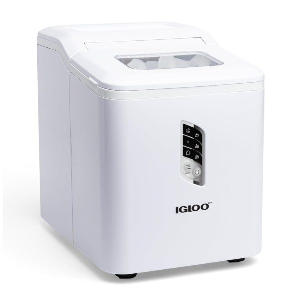 ectqxzs1jqf70b_0-1 jpg - Igloo ICEB26WH Máquina de Gelo Automática Portátil até 11 kg de Gelo em 24h, 110V, Branca