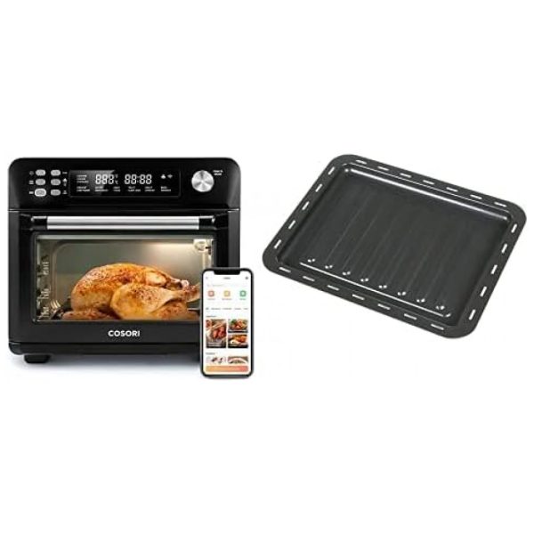 ectqy2rjlb9b0b_0 jpg - Forno Elétrico de Bancada 25 Litros 12 em 1 com Bandeja, 110V 1500W COSORI Preto