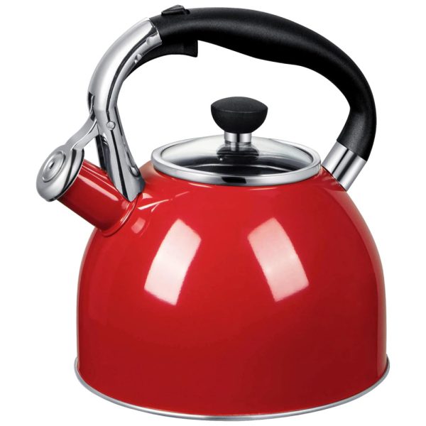 ectqy2wqfry80b_0 jpg - Rorence R T 11R Chaleira de Chá 2.5L com Apito, Aço Inoxidável, Vermelha