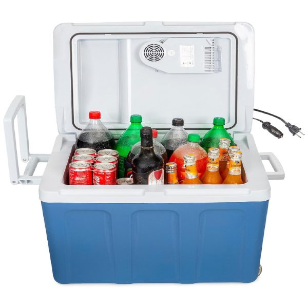 ectqy33ymdb70b_0-2 jpg - Geladeira e Frigobar para carro K box com rodas para carro e casa 45 litros, azul, KOOZAM, Azul