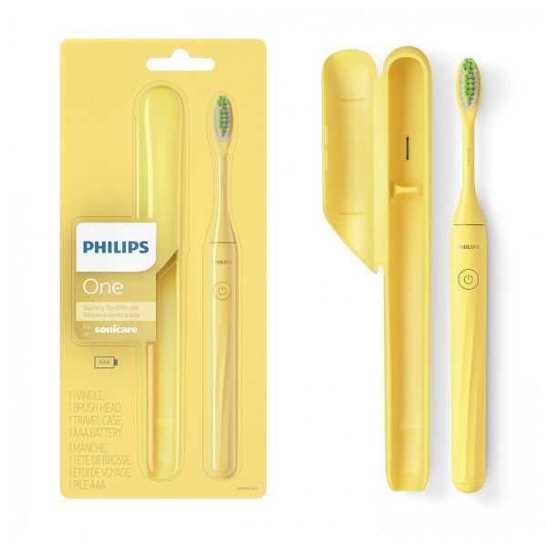 ectqy3wznjl80b_0 jpg - Philips One da Sonicare Escova e Dentes Elétrica Recarregável, Amarela HY1100, 02