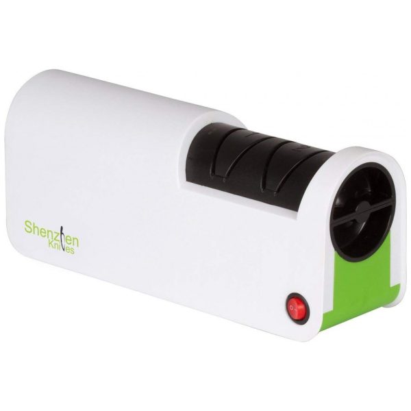 ectqyiueb0s00b_0 jpg - Afiador Elétrico para Facas com Lâminas de Cerâmica e Aço Inoxidável, 110v, SHENZHEN KNIVES SZSHARP, Branco