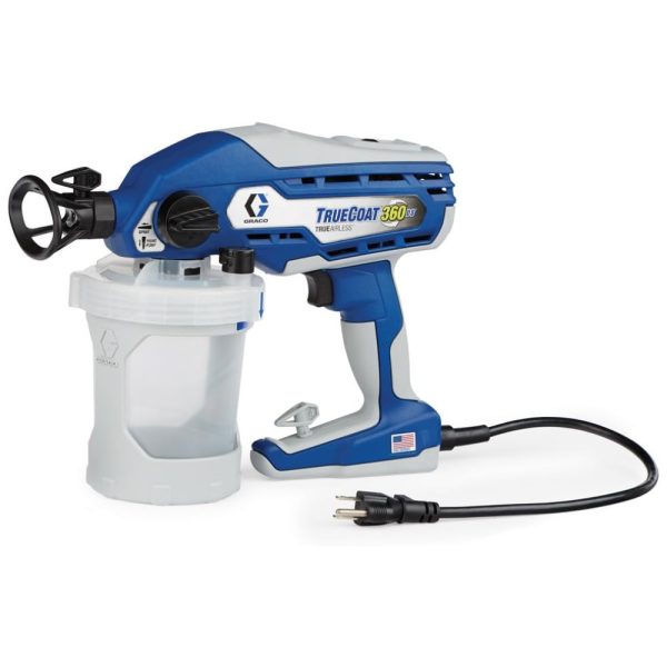 ectqywu6xhn00b_0-1 jpg - TrueCoat 360 Pistola de Pintura, Tinta pulverizadora air less, 110v, GRACO 17A466, Azul