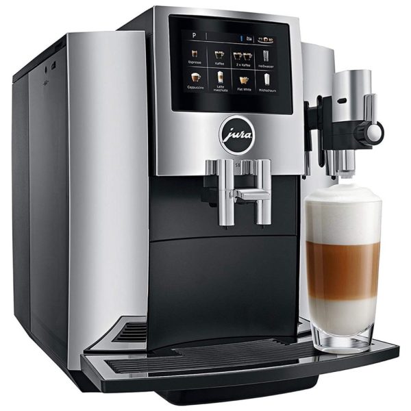 ectqz3nlznd70b_0 jpg - Máquina de Café Expresso Automática 1,8L com 15 Especialidades Diferentes, Processo de Extração de Pulso PEP e Visor em LED, 110V 1450W, Jura S8 15212, Prata