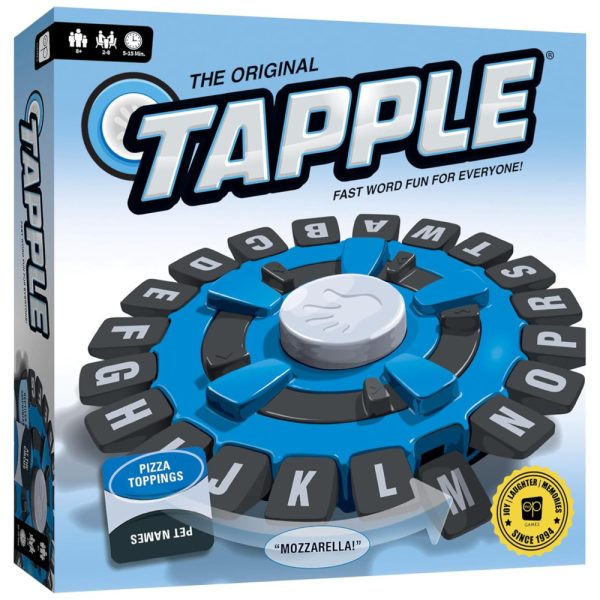 ectq1h9dxrq90b_0 jpg - Jogo de Tabuleiro para Adultos TAPPLE, Escolha Uma Categoria e Corra Contra o Cronômetro para Ser o Último Jogador, para 8 Jogadores, USAOpoly