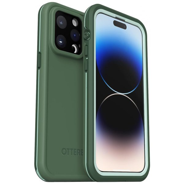 ectq2bfzg6gb0b_0 jpg - Capa para Iphone 14 Pro Max à Prova dÁgua, OtterBox, Verde