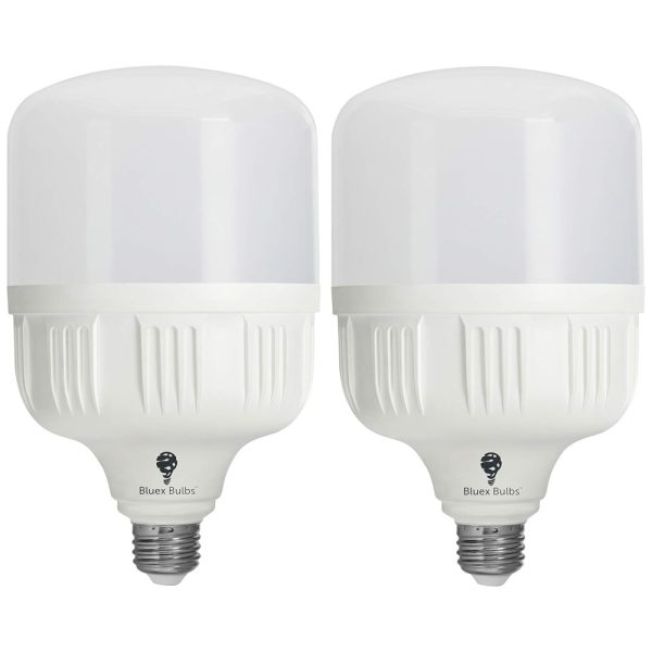 ectq2f79scy70b_0 jpg - Lâmpada LED 300W 4000 Lumens 5000K Branca com Base E26, 2 Unidades, BLUEX BULBS, Branco