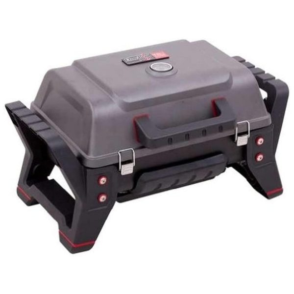 ectq8ilmpfb00b_0 jpg - Churrasqueira a Gás Portátil, 22000 BTU, CHAR BROIL 21401734, Preto