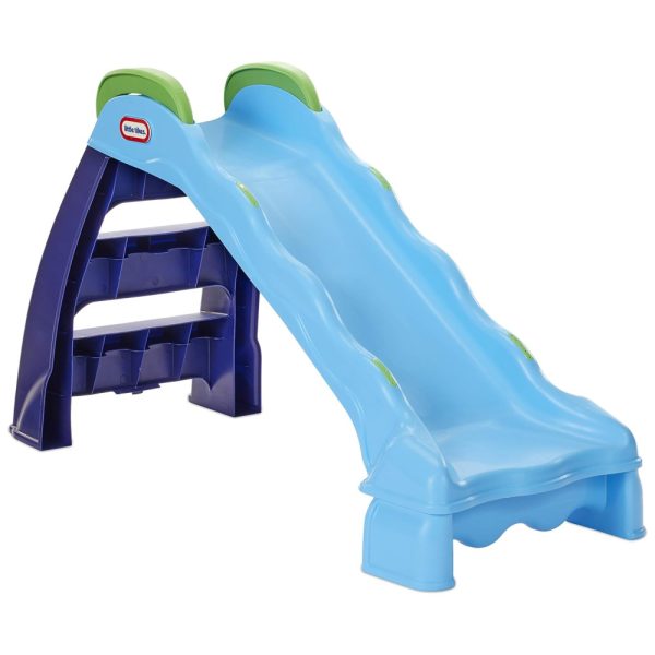 ectqbwytrqd80b_0 jpg - Escorregador Infantil, Uso Interno ou Externo, para Crianças Acima de 3 Anos, Little Tikes, Azul