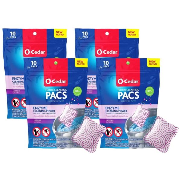 ectqcr9k11zb0b_0 jpg - Limpa Piso Feito com Ingredientes Naturais 4 Pacote com 10 UN, O Cedar, Fragrância Lavanda