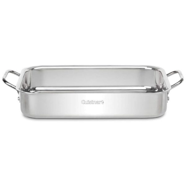 ectqcxs50h500b_0 jpg - Forma Assadeira Clássica em Aço Inoxidável, Cuisinart 7117 135