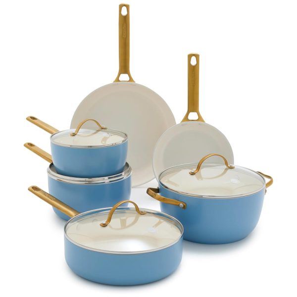 ectqgzt5j87c0b_0 jpg - Conjunto de Panelas e Frigideiras de Cerâmicas Anodizadas Antiaderentes 10 Peças com Alça, GreenPan, Azul Celeste