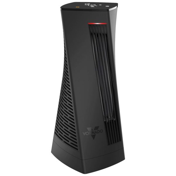 ectqh1m44gw70b_0 jpg - Aquecedor Elétrico de Torre Oscilante com Temporizador Embutido e Display Digital, 110V 1500W, Vornado OSCTH1, Preto
