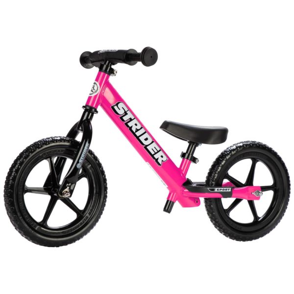 ectqimccxzi00b_0 jpg - Bicicleta sem Pedal para Crianças de 2 a 3 Anos, Strider, Rosa