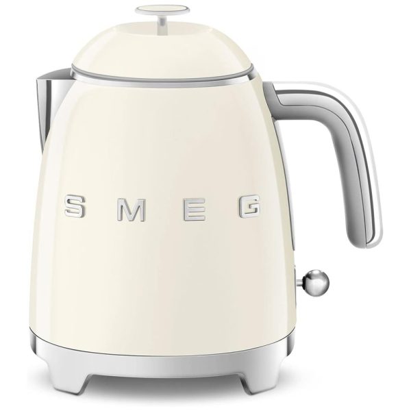 ectqnkx8y3d90b_0 jpg - Smeg 50s Mini Chaleira Elétrica 800 mL Aço Inoxidável, 220V, 1400W, Creme