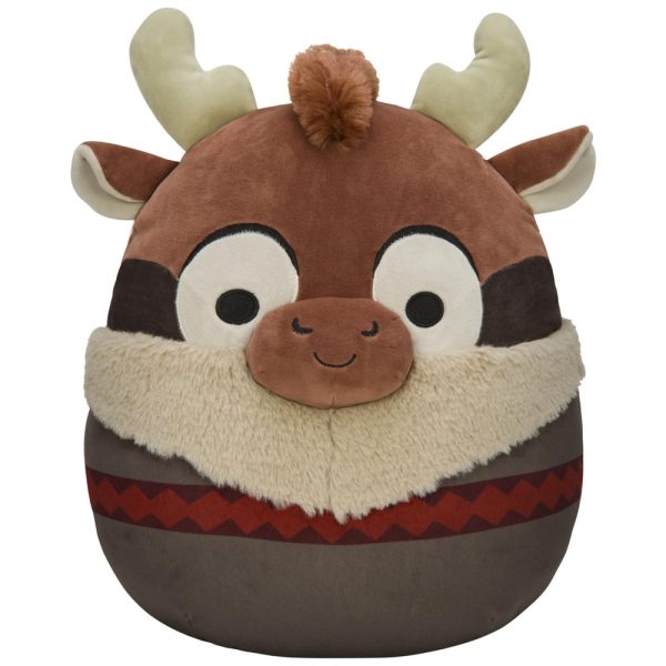 ectqpg365xt80b_0-1 jpg - Pelúcia Disney Sven de 35 cm Colecionável e Super Macio para Crianças, Squishmallows SQK0498, Marrom