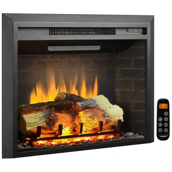 ectqsjgn3b390b_0 jpg - Lareira Elétrica de Embutir A54x72L com Controle Remoto e Som de Fogo, 1500W, 110v, LEGEND FLAME EF262, Preto