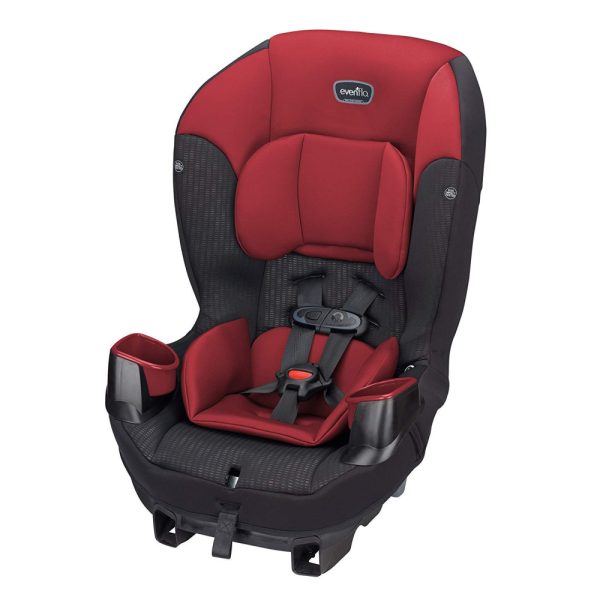 ectqv8fxg8270b_0 jpg - Cadeira de Bebê para Carro Sonus 65 Conversível com 6 Posições, 2 a 18 kg, EVENFLO 34812023, Vermelho